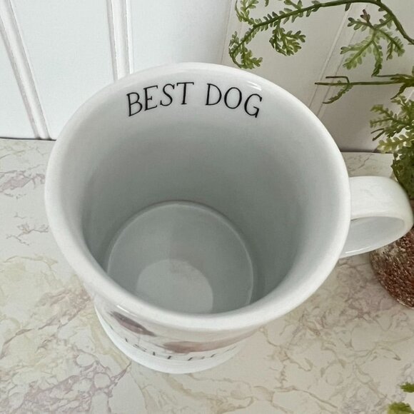 Julianna Swaney Coffee Mug Cup English Bulldog "Best Dog" Fringe Studio - Picture 5 of 8